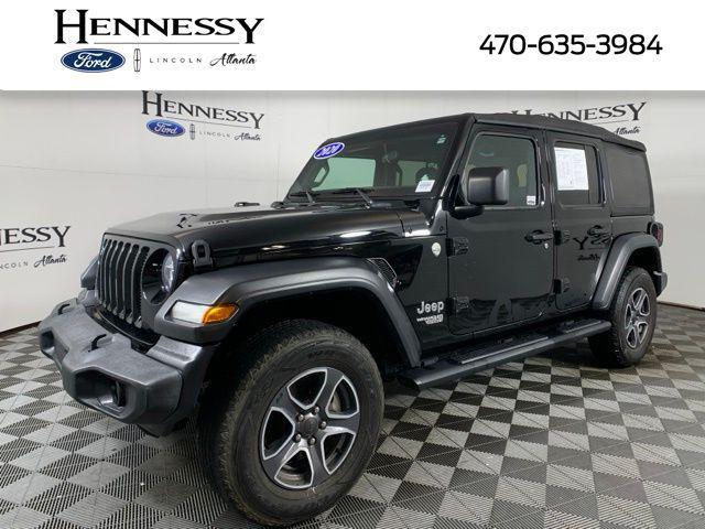 used 2020 Jeep Wrangler Unlimited car, priced at $23,775