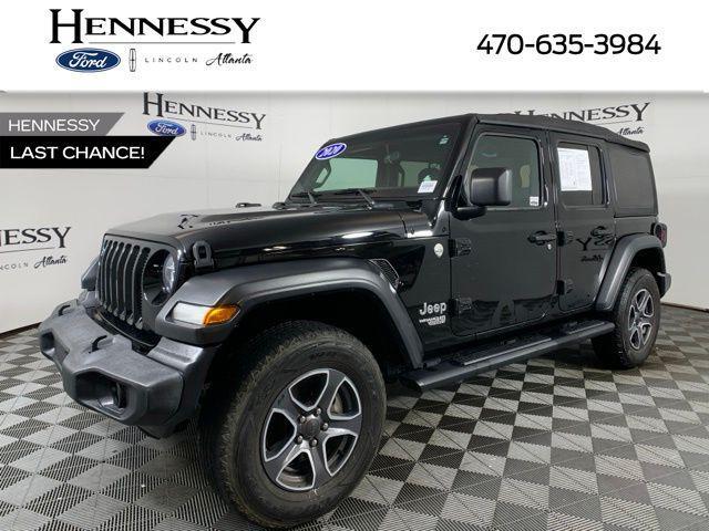 used 2020 Jeep Wrangler Unlimited car, priced at $22,968