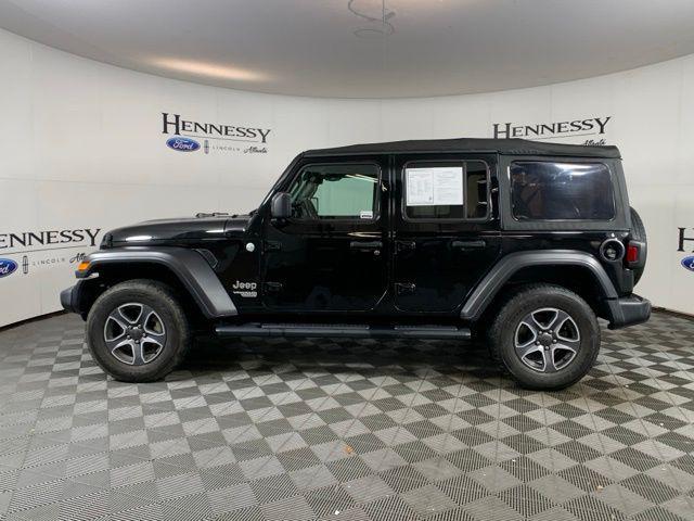 used 2020 Jeep Wrangler Unlimited car, priced at $22,968
