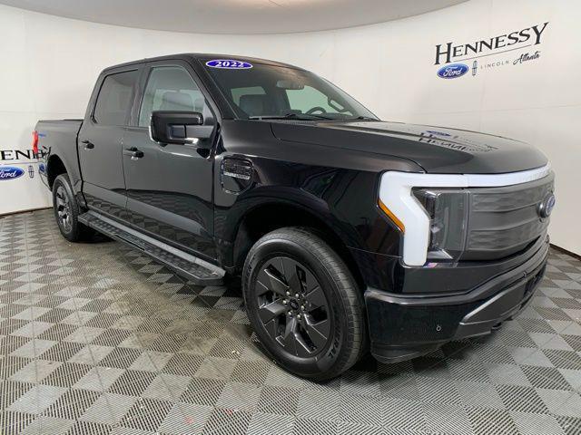 used 2022 Ford F-150 Lightning car, priced at $39,985