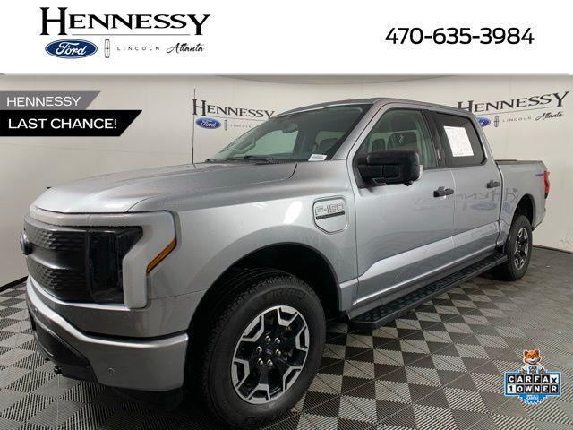used 2023 Ford F-150 Lightning car, priced at $38,599