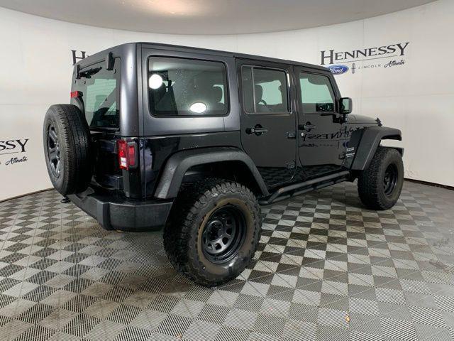used 2017 Jeep Wrangler Unlimited car, priced at $18,967