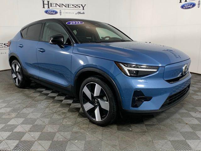 used 2022 Volvo C40 Recharge Pure Electric car, priced at $29,970