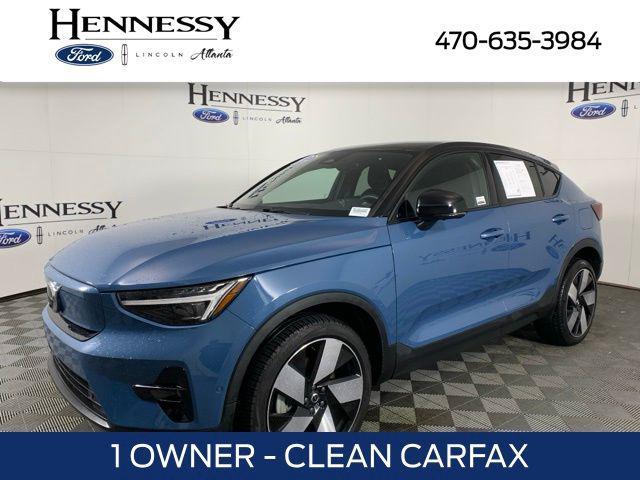 used 2022 Volvo C40 Recharge Pure Electric car, priced at $29,970
