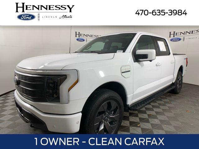 used 2023 Ford F-150 Lightning car, priced at $43,952