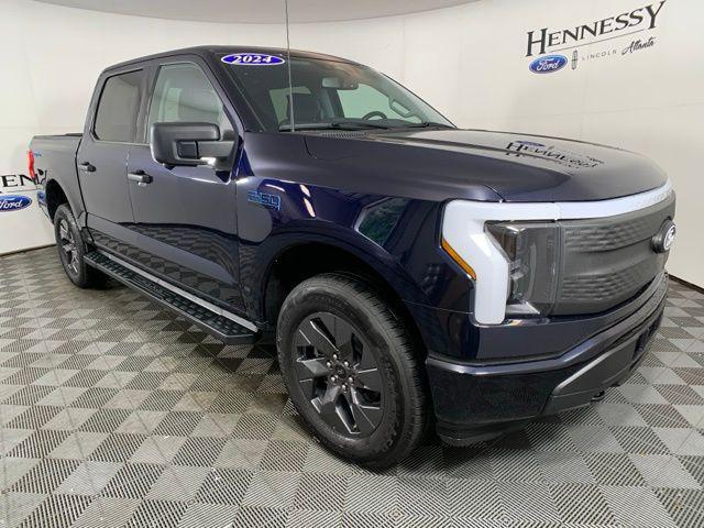 used 2024 Ford F-150 Lightning car, priced at $44,422