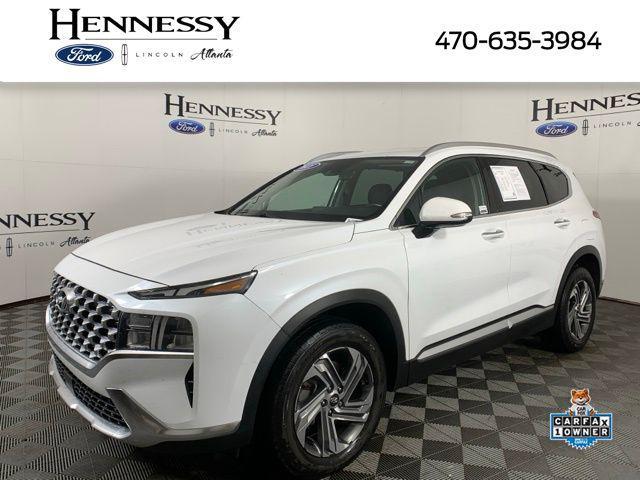 used 2021 Hyundai Santa Fe car, priced at $17,700