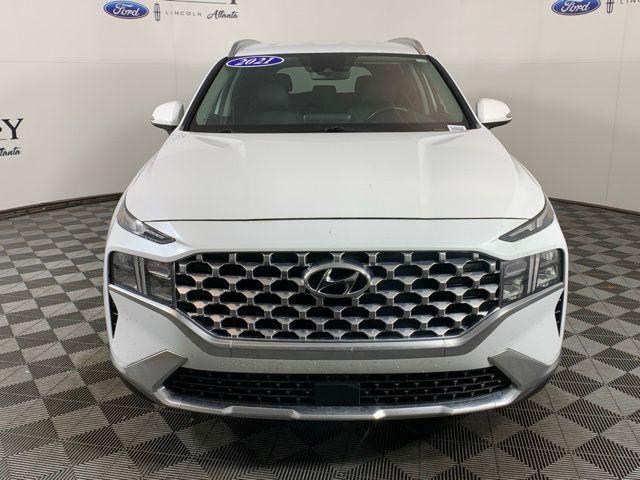 used 2021 Hyundai Santa Fe car, priced at $17,700