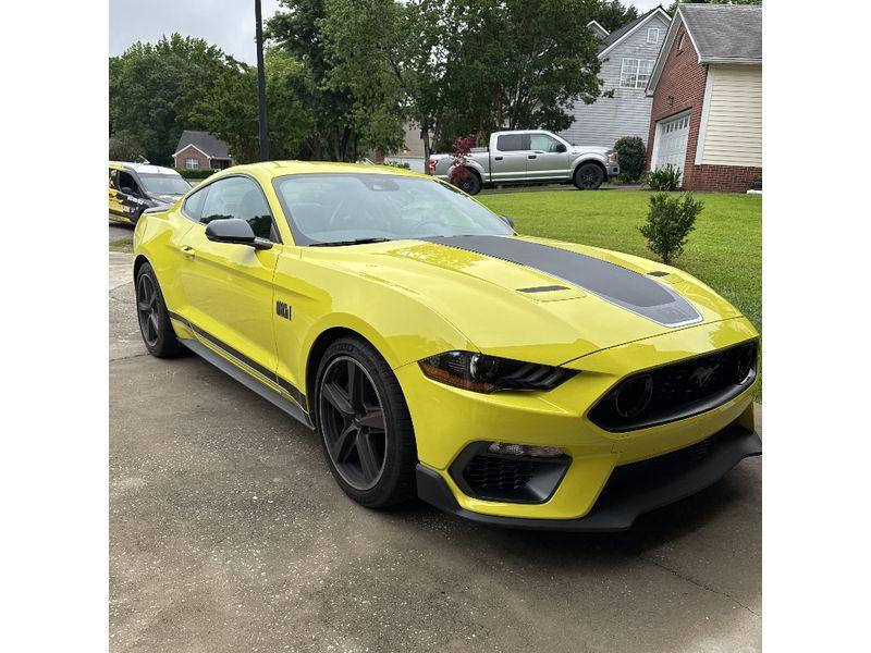 used 2021 Ford Mustang car, priced at $53,124
