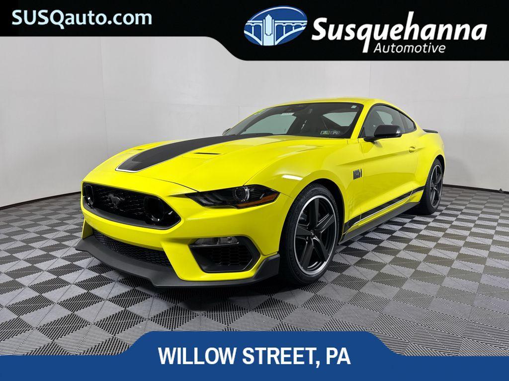 used 2021 Ford Mustang car, priced at $55,410