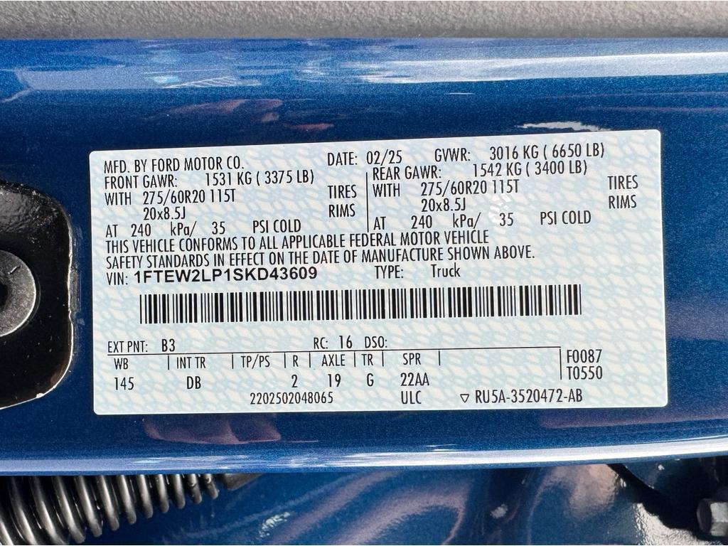 new 2025 Ford F-150 car, priced at $46,385