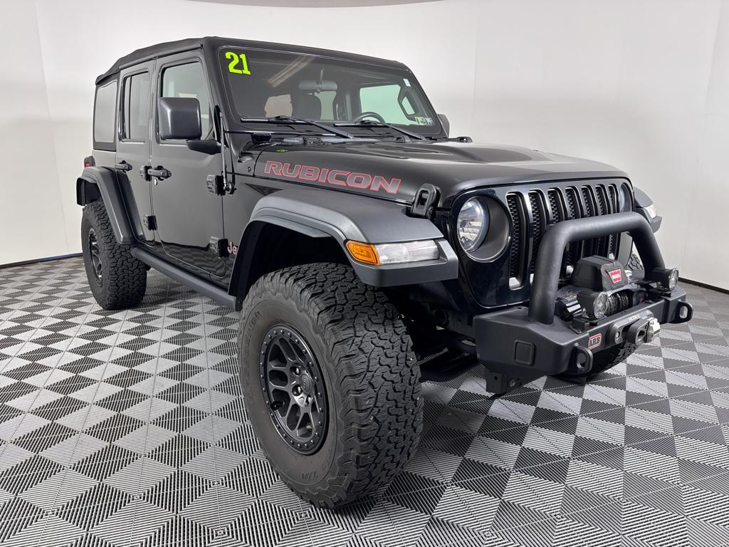used 2021 Jeep Wrangler Unlimited car, priced at $30,990