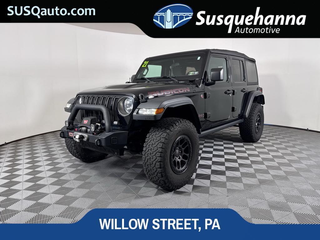 used 2021 Jeep Wrangler Unlimited car, priced at $30,990