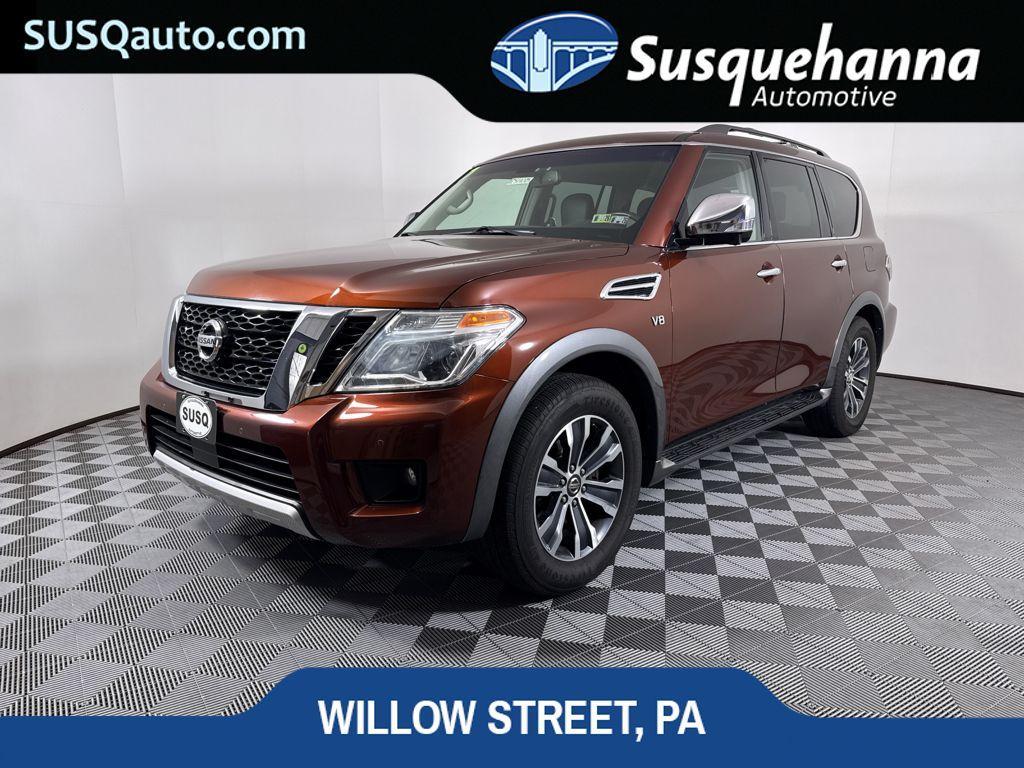 used 2017 Nissan Armada car, priced at $18,056