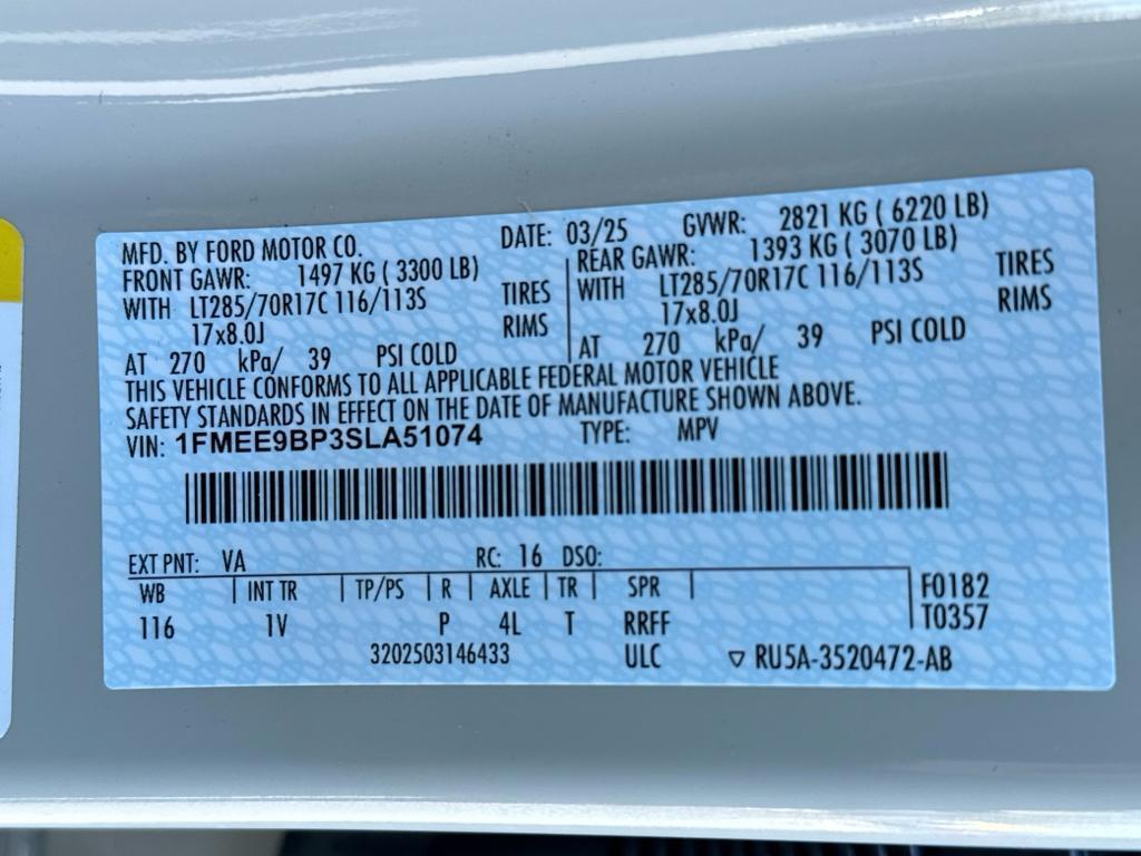 new 2025 Ford Bronco car, priced at $58,656