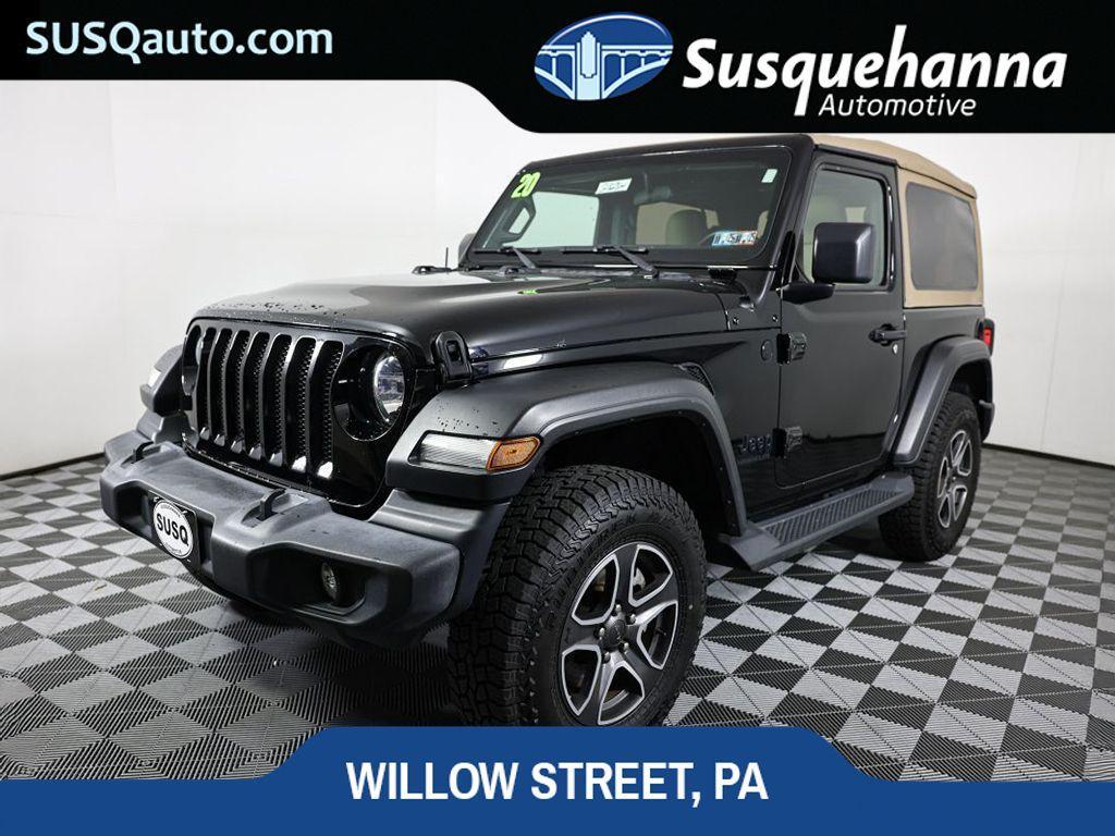 used 2020 Jeep Wrangler car, priced at $25,065