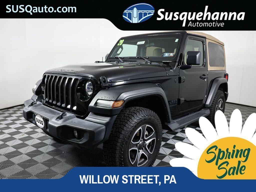 used 2020 Jeep Wrangler car, priced at $25,965