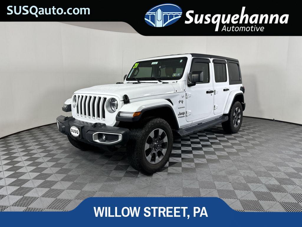 used 2020 Jeep Wrangler Unlimited car, priced at $29,990