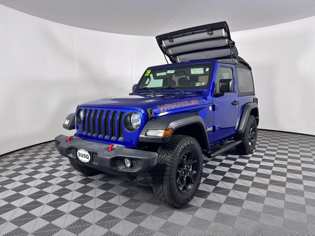 used 2019 Jeep Wrangler car, priced at $26,387