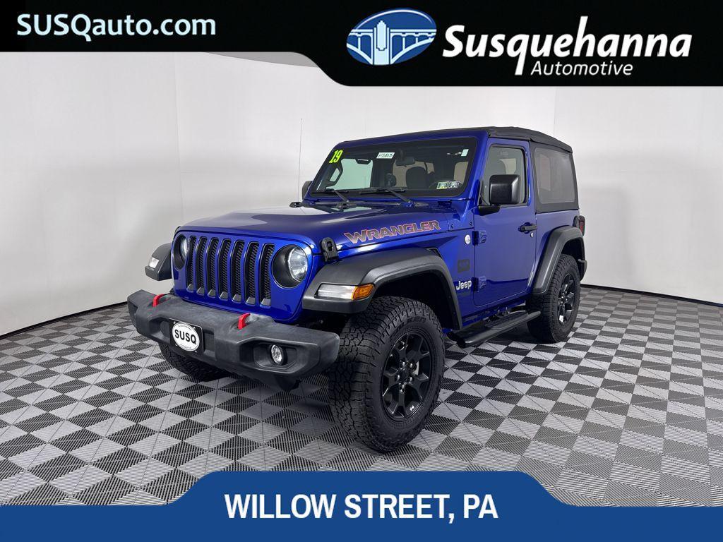 used 2019 Jeep Wrangler car, priced at $26,387