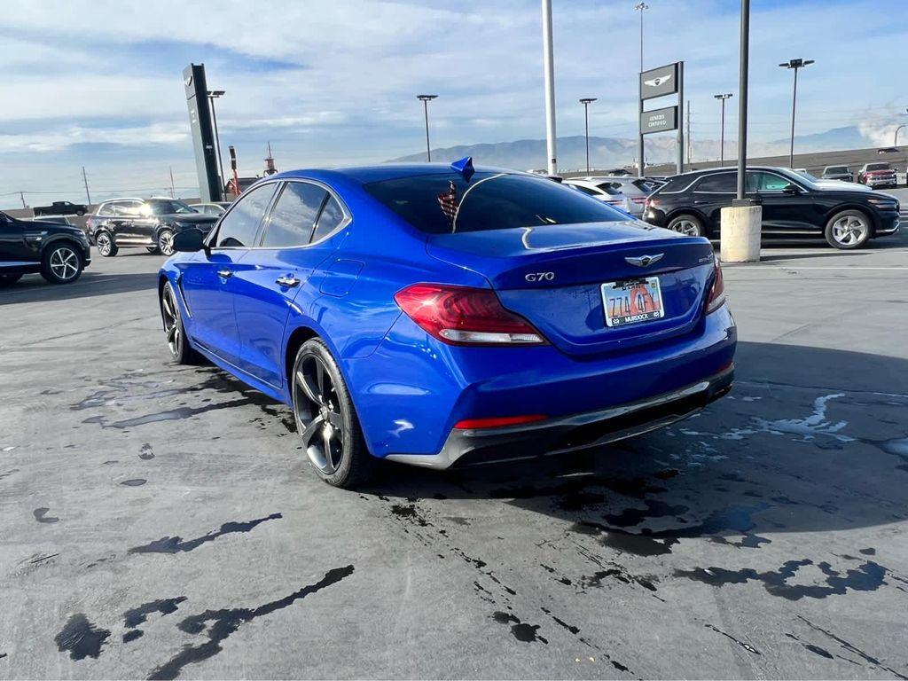 used 2020 Genesis G70 car, priced at $19,495