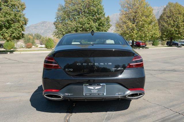 new 2025 Genesis G70 car, priced at $59,360