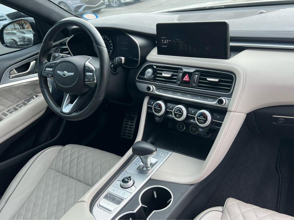 used 2022 Genesis G70 car, priced at $30,495