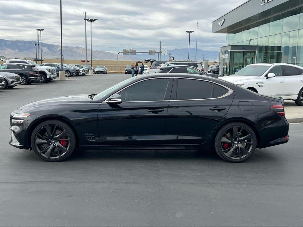 used 2022 Genesis G70 car, priced at $30,495