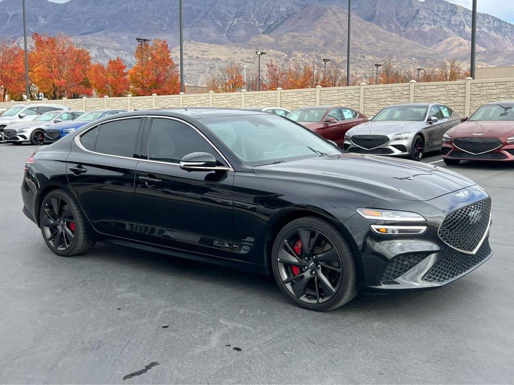 used 2022 Genesis G70 car, priced at $30,495