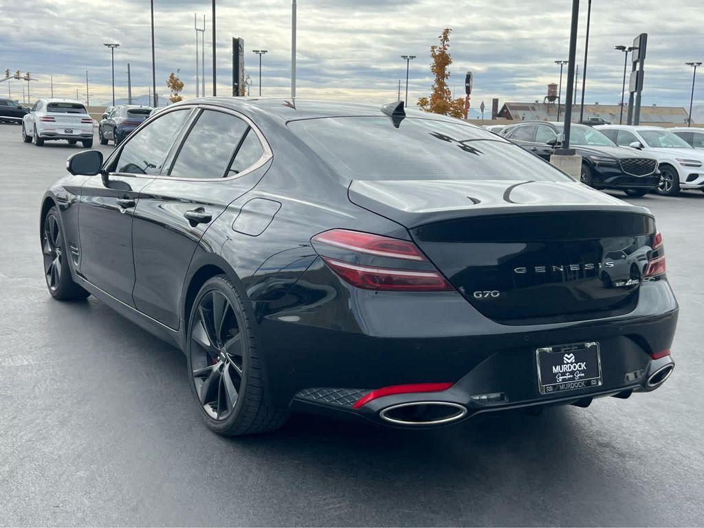 used 2022 Genesis G70 car, priced at $30,495