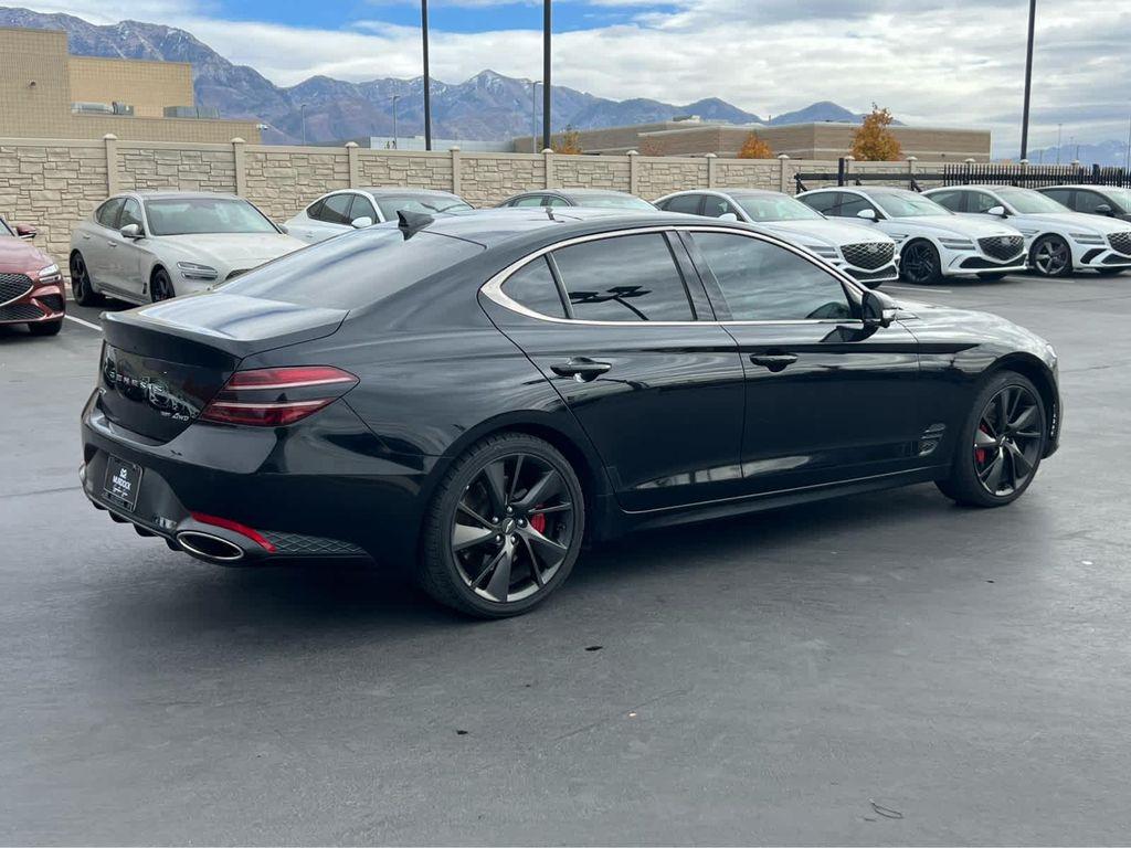 used 2022 Genesis G70 car, priced at $30,495