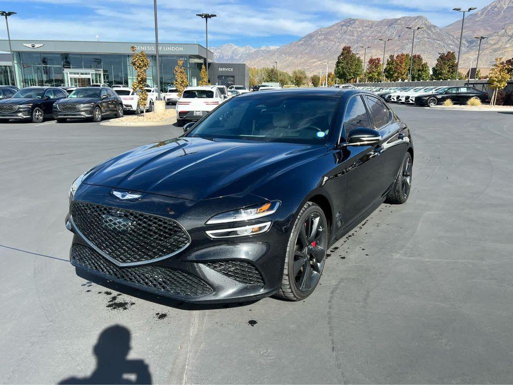 used 2022 Genesis G70 car, priced at $31,999