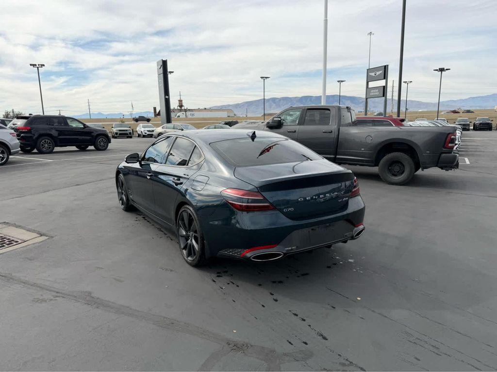 used 2023 Genesis G70 car, priced at $35,795