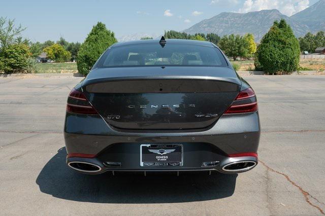 new 2025 Genesis G70 car, priced at $59,055