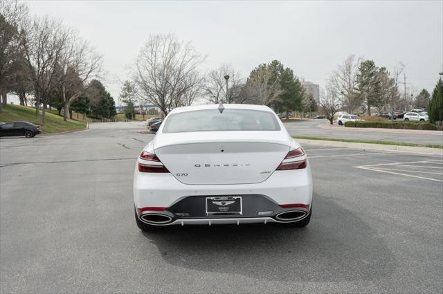new 2025 Genesis G70 car, priced at $48,687