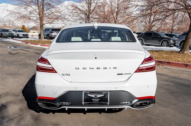 new 2025 Genesis G70 car, priced at $54,875