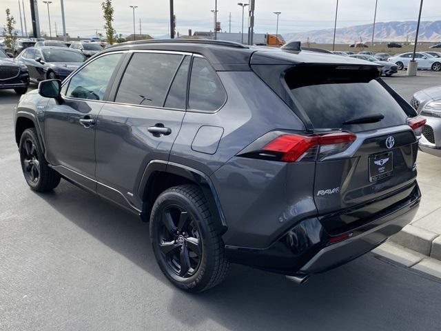 used 2021 Toyota RAV4 Hybrid car, priced at $28,999