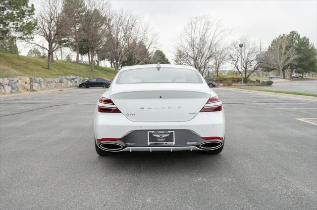 new 2025 Genesis G70 car, priced at $48,539