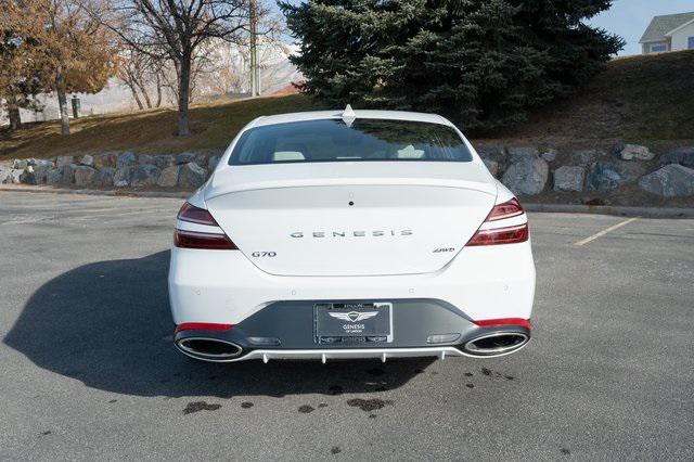 new 2025 Genesis G70 car, priced at $49,975