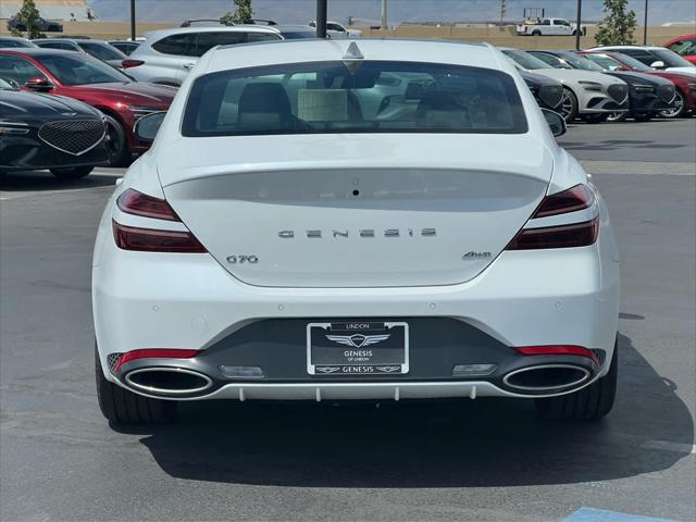 new 2025 Genesis G70 car, priced at $50,405
