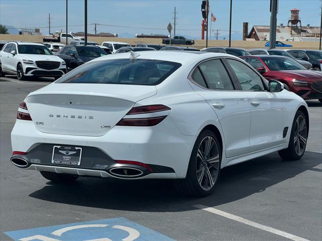 new 2025 Genesis G70 car, priced at $50,405