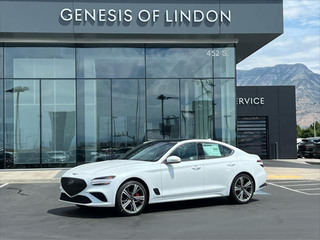 new 2025 Genesis G70 car, priced at $50,405