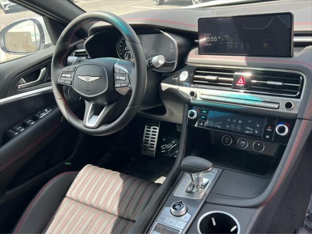 new 2025 Genesis G70 car, priced at $50,405