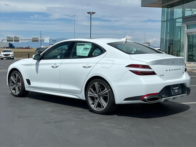 new 2025 Genesis G70 car, priced at $50,405