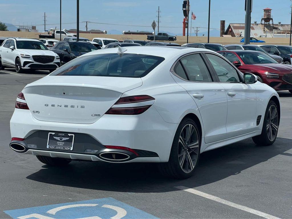 new 2025 Genesis G70 car, priced at $50,405