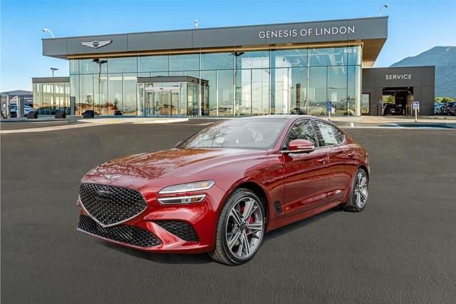 new 2025 Genesis G70 car, priced at $59,055