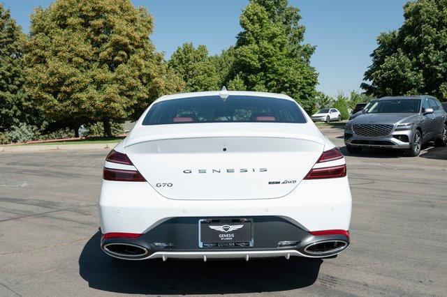 new 2025 Genesis G70 car, priced at $56,539