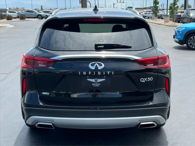 used 2020 INFINITI QX50 car, priced at $22,495