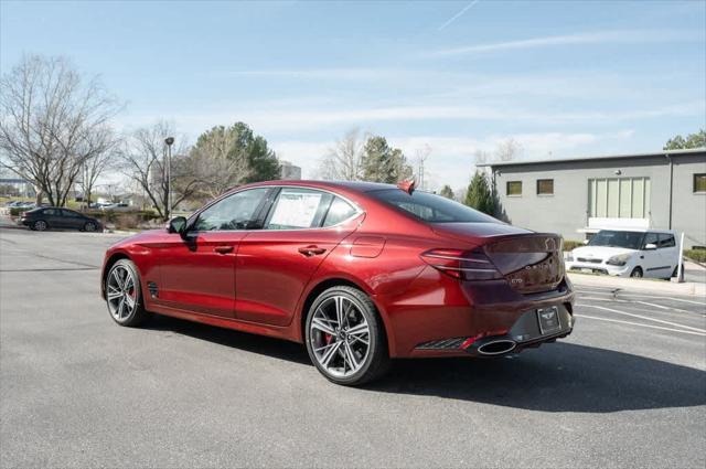 new 2025 Genesis G70 car, priced at $59,450