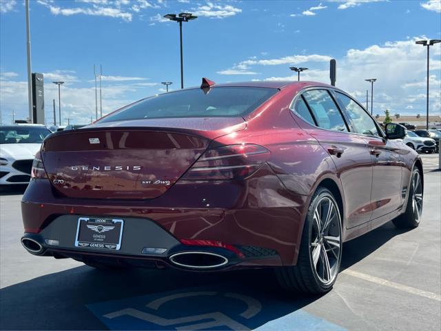 new 2025 Genesis G70 car, priced at $59,450